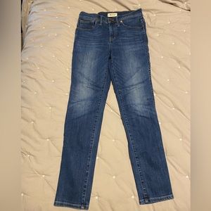 Madewell 10" High-Rise Skinny Jeans size 28